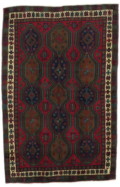 Afshar - old Perser Teppich 242x156