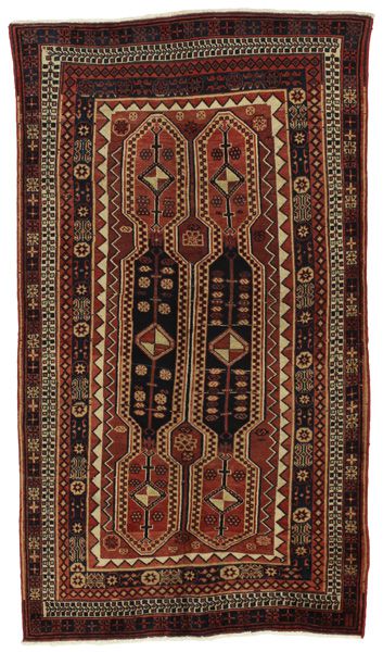 Afshar - old Perser Teppich 220x125
