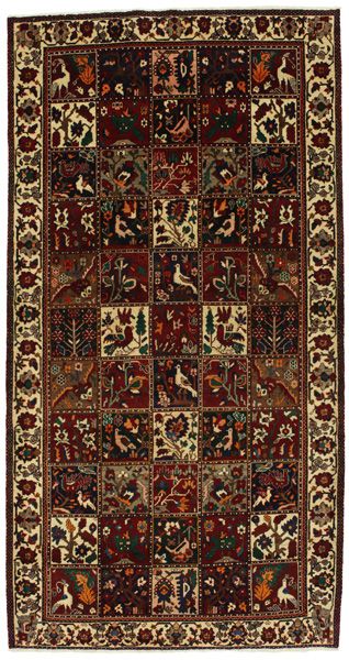 Bakhtiari - old Perser Teppich 318x166