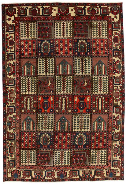 Bakhtiari - Ornak Perser Teppich 300x205