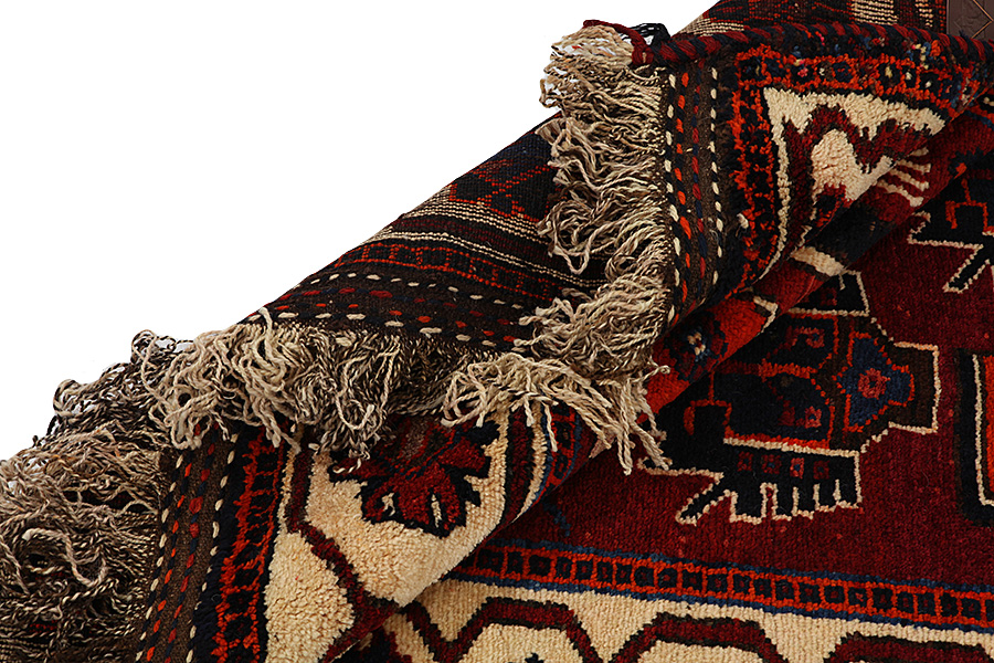 Bakhtiari - Qashqai Perser Teppich 411x136 - Abbildung 4