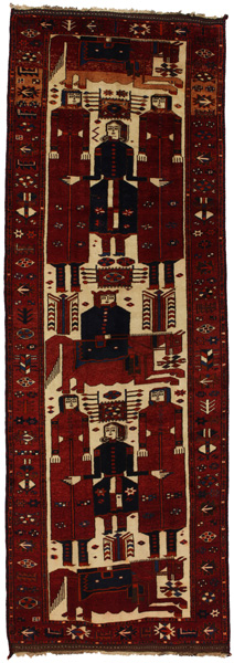 Bakhtiari - Qashqai Perser Teppich 401x139