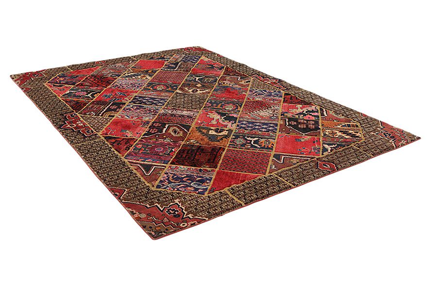 Patchwork Perser Teppich 300x213 - Abbildung 1