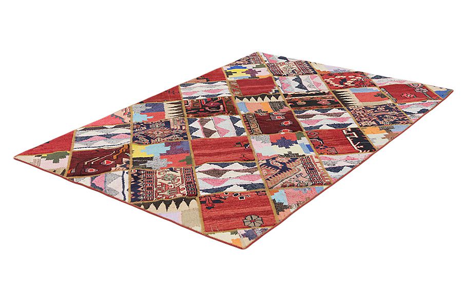 Patchwork Perser Teppich 216x148 - Abbildung 2