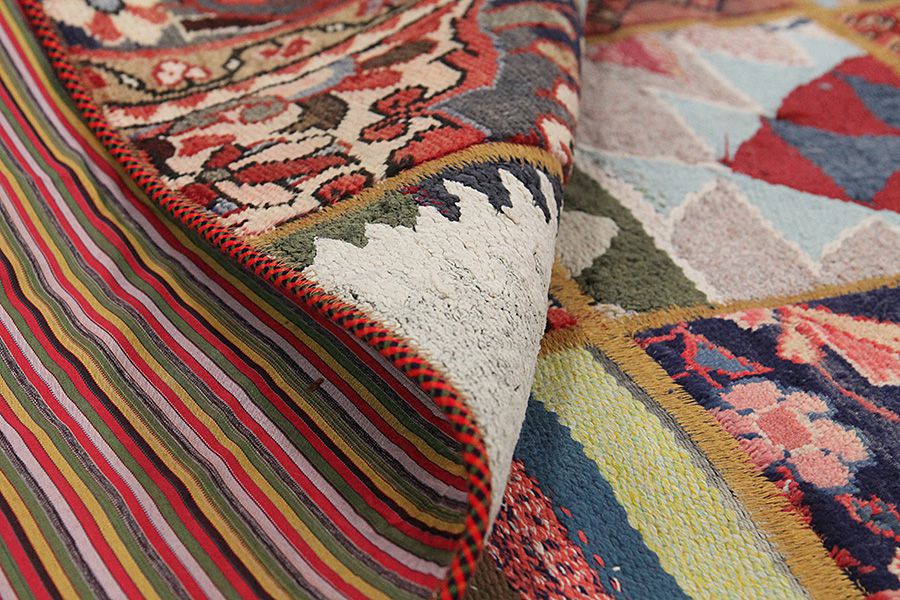 Patchwork Perser Teppich 213x152 - Abbildung 3
