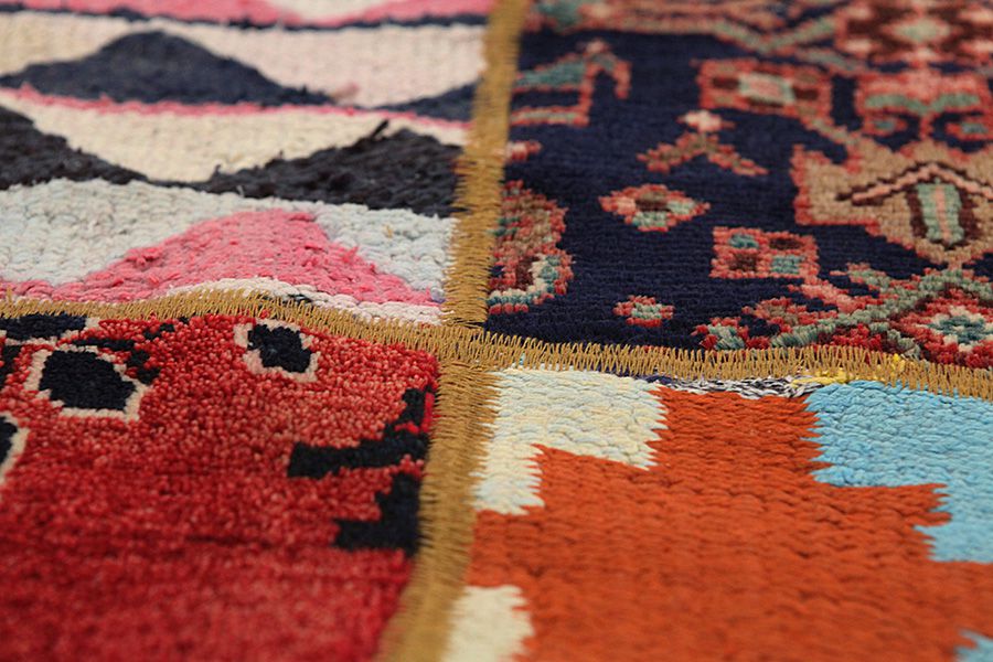 Patchwork Perser Teppich 216x148 - Abbildung 7