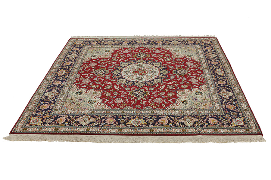 Tabriz Perser Teppich 200x200 - Abbildung 3