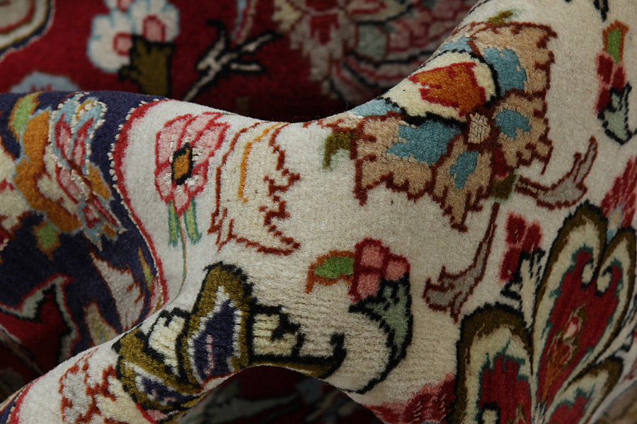 Tabriz Perser Teppich 200x200 - Abbildung 8