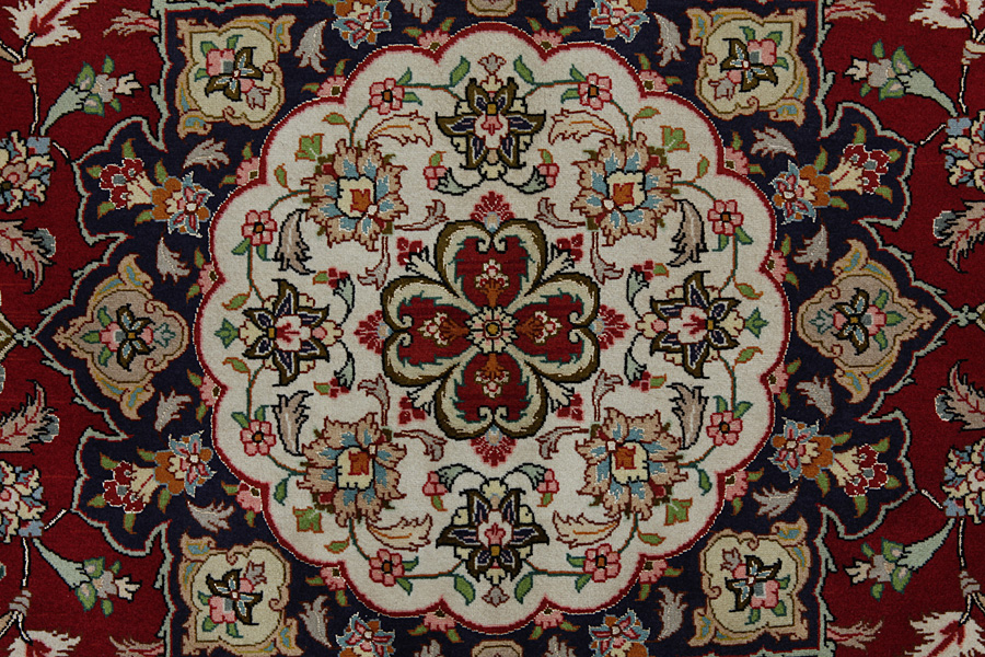 Tabriz Perser Teppich 200x200 - Abbildung 9