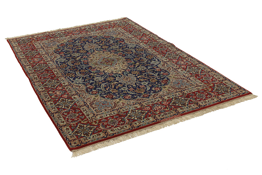 Isfahan Perser Teppich 243x163 - Abbildung 1