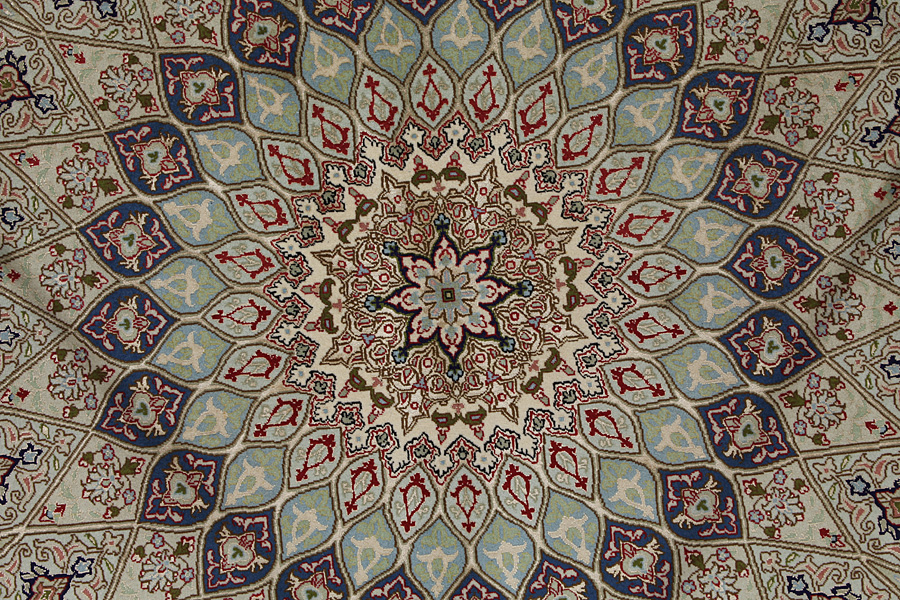Tabriz Perser Teppich 206x200 - Abbildung 7
