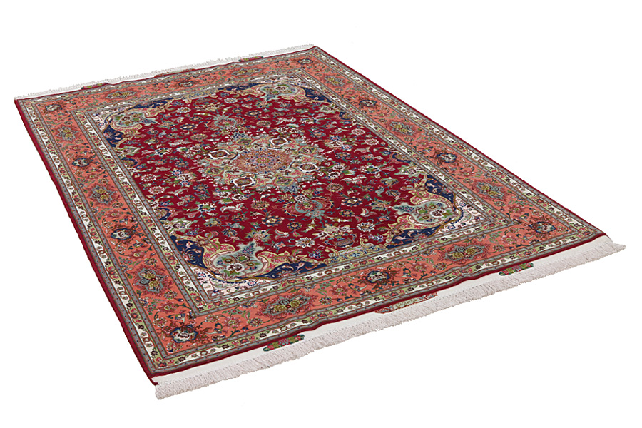 Tabriz Perser Teppich 211x152 - Abbildung 1