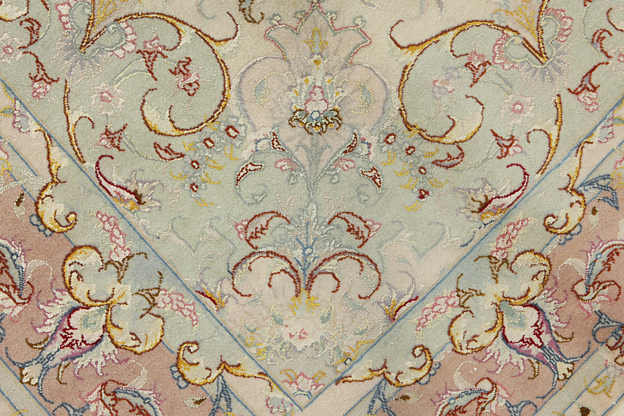 Tabriz Perser Teppich 194x150 - Abbildung 7