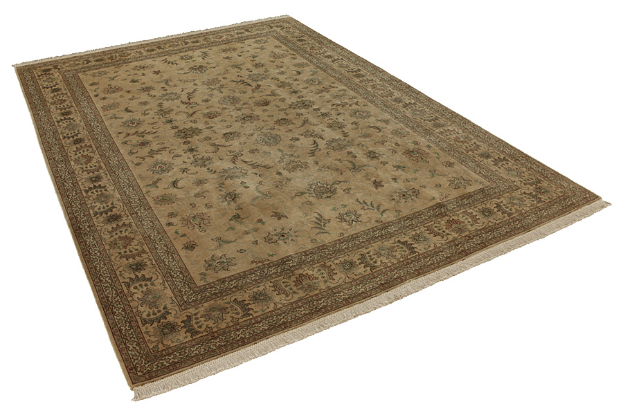 Tabriz Perser Teppich 295x202 - Abbildung 1