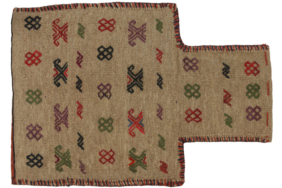 Qashqai - Saddle Bag Perser Teppich 50x35 - Abbildung 1