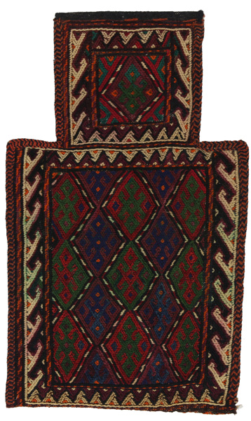 Qashqai - Saddle Bag Perser Teppich 51x30