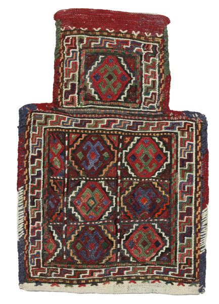 Qashqai - Saddle Bag Perser Teppich 48x32