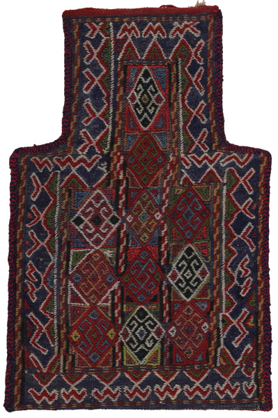 Qashqai - Saddle Bag Perser Teppich 54x36