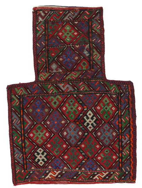 Qashqai - Saddle Bag Perser Teppich 50x36