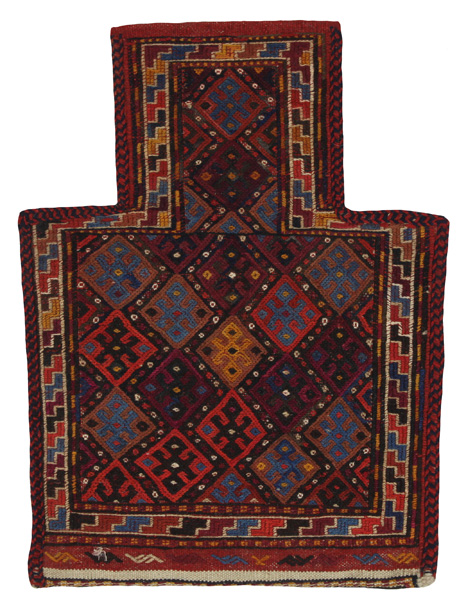 Qashqai - Saddle Bag Perser Teppich 49x36