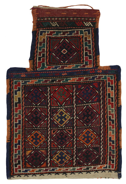 Qashqai - Saddle Bag Perser Teppich 50x38