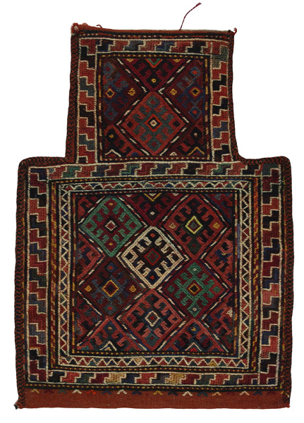 Qashqai - Saddle Bag Perser Teppich 52x38