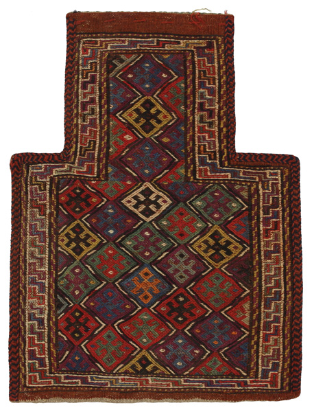 Qashqai - Saddle Bag Perser Teppich 50x37