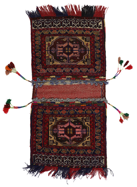 Turkaman - Saddle Bag Afghanische Webware 106x50