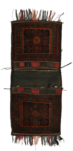 Jaf - Saddle Bag Perser Teppich 134x60