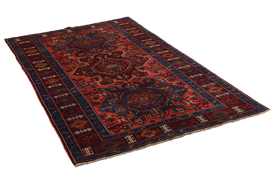 Shirvan - Caucasus Kaukasischer Teppich 234x137 - Abbildung 1