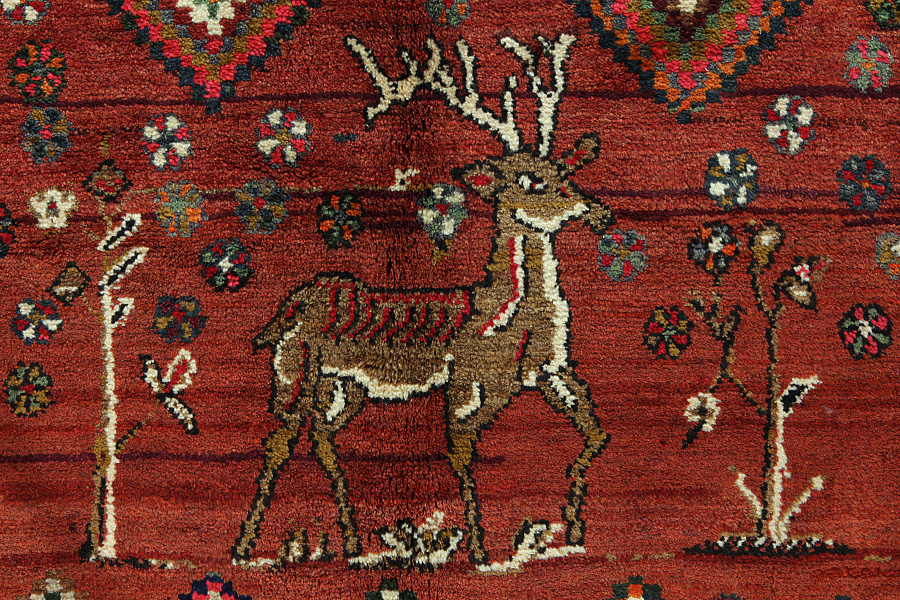 Lori - Gabbeh Perser Teppich 206x143 - Abbildung 5