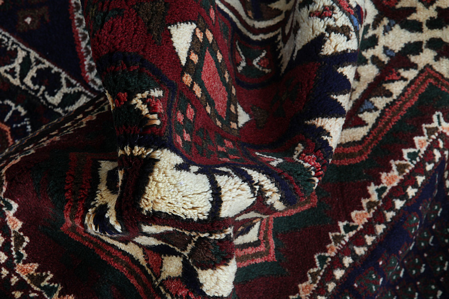 SahreBabak - Afshar Perser Teppich 200x140 - Abbildung 6