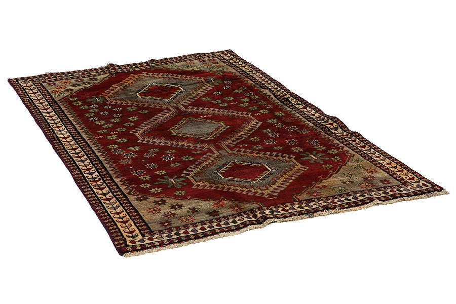 Yalameh - Qashqai Perser Teppich 212x134 - Abbildung 1
