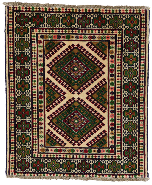 Koliai - Kurdi Perser Teppich 86x72
