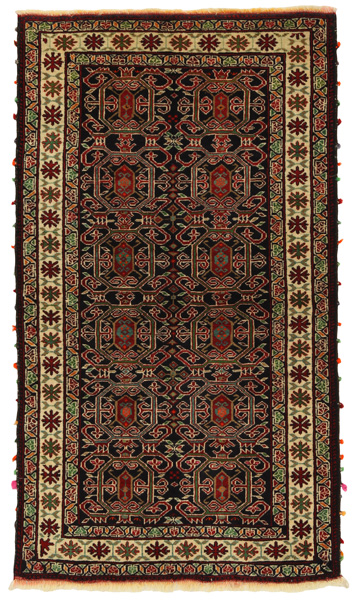 Baluch - Turkaman Perser Teppich 130x73