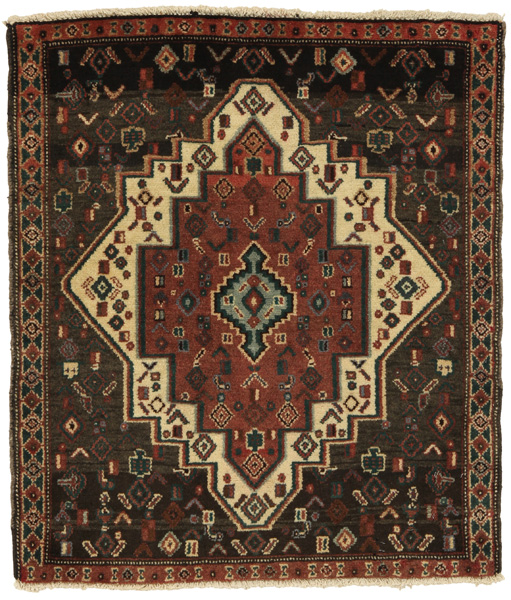 Bakhtiari Perser Teppich 85x74