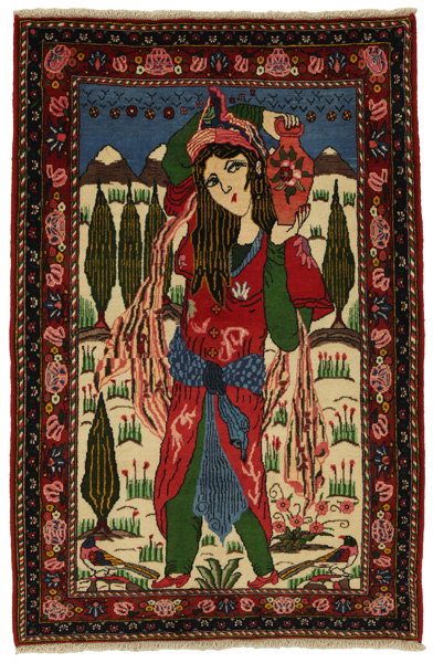 Bidjar - Kurdi Perser Teppich 157x104