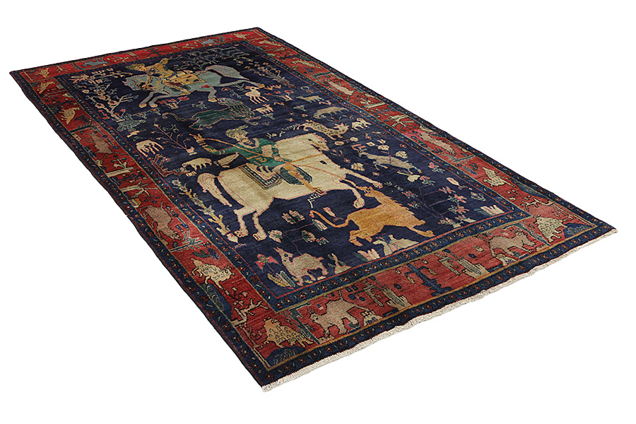 Bidjar - Kurdi Perser Teppich 333x180 - Abbildung 1