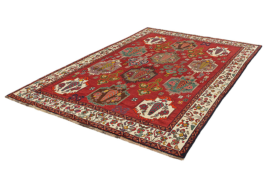Qashqai - Sirjan Perser Teppich 306x208 - Abbildung 2