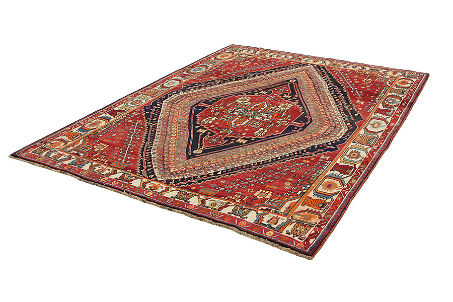 Qashqai - Shiraz Perser Teppich 290x208 - Abbildung 2