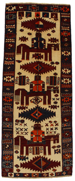Teppich Bakhtiari Qashqai 340x133