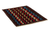 Gabbeh - Qashqai Perser Teppich 148x102 - Abbildung 1