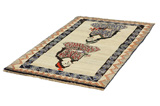 Gabbeh - Qashqai Perser Teppich 203x117 - Abbildung 2