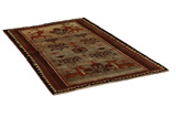 Gabbeh - Qashqai Perser Teppich 180x113 - Abbildung 1