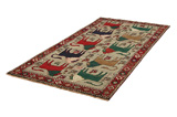 Gabbeh - Bakhtiari Perser Teppich 303x146 - Abbildung 2