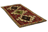 Gabbeh - Qashqai Perser Teppich 249x118 - Abbildung 1
