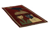 Gabbeh - Bakhtiari Perser Teppich 197x95 - Abbildung 1