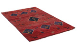 Gabbeh - Qashqai Perser Teppich 203x131 - Abbildung 1