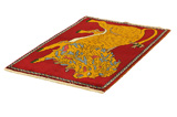 Kashkooli - Gabbeh Perser Teppich 127x84 - Abbildung 2