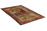 Gabbeh - Qashqai Perser Teppich 185x124 - Abbildung 1